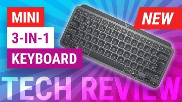 Logitech MX Keys Mini Review | Best Mac, PC & Tablet Keyboard Got Better!