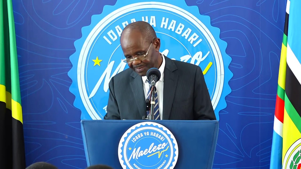 Mkutano wa waandishi wa habari na Waziri wa Uchukuzi, Dodoma