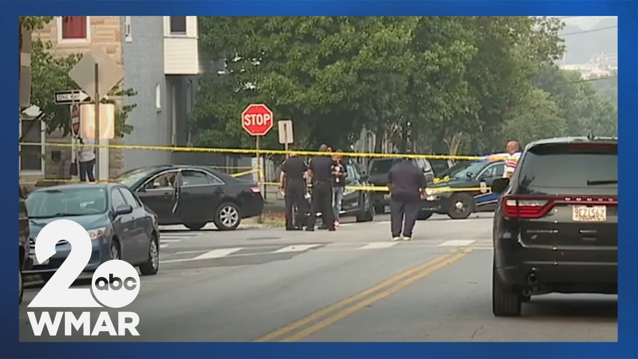 One dead after shootout with police in Southeast Baltimore - YouTube