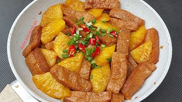 Cách làm SƯỜN NON CHAY KHO KHÓM món ngon đơn giản hao cơm