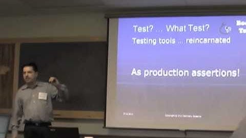 Gennadiy Rozental: Production use of Boost.Test