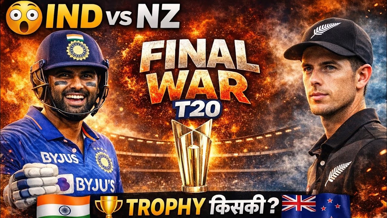 T20 World Cup Final 🏆 India vs New Zealand | Final Match Analysis | कौन ...