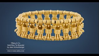 Tiffany & Co. Gold Bow Tie Bracelet by Jean Schlumberger | M.S. Rau