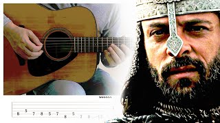 Kingdom of Heaven [Ancient Arabic Music] Guitar Lesson w/ Tabs!