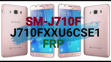 SM-J710F U6 (Android 8.1.0 Oreo) FRP ByPass Without PC