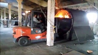 Производство древесного угля. Углевыжигательная печь УМТ2