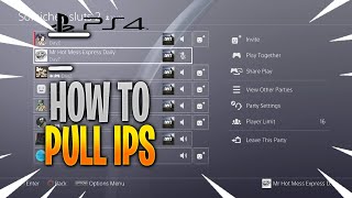 HOW YOU CAN PULL IPS ON PS4 & XBOX ONE (Educational Only, do not do this)