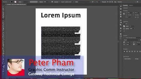 Multiple Text columns in Adobe Illustrator