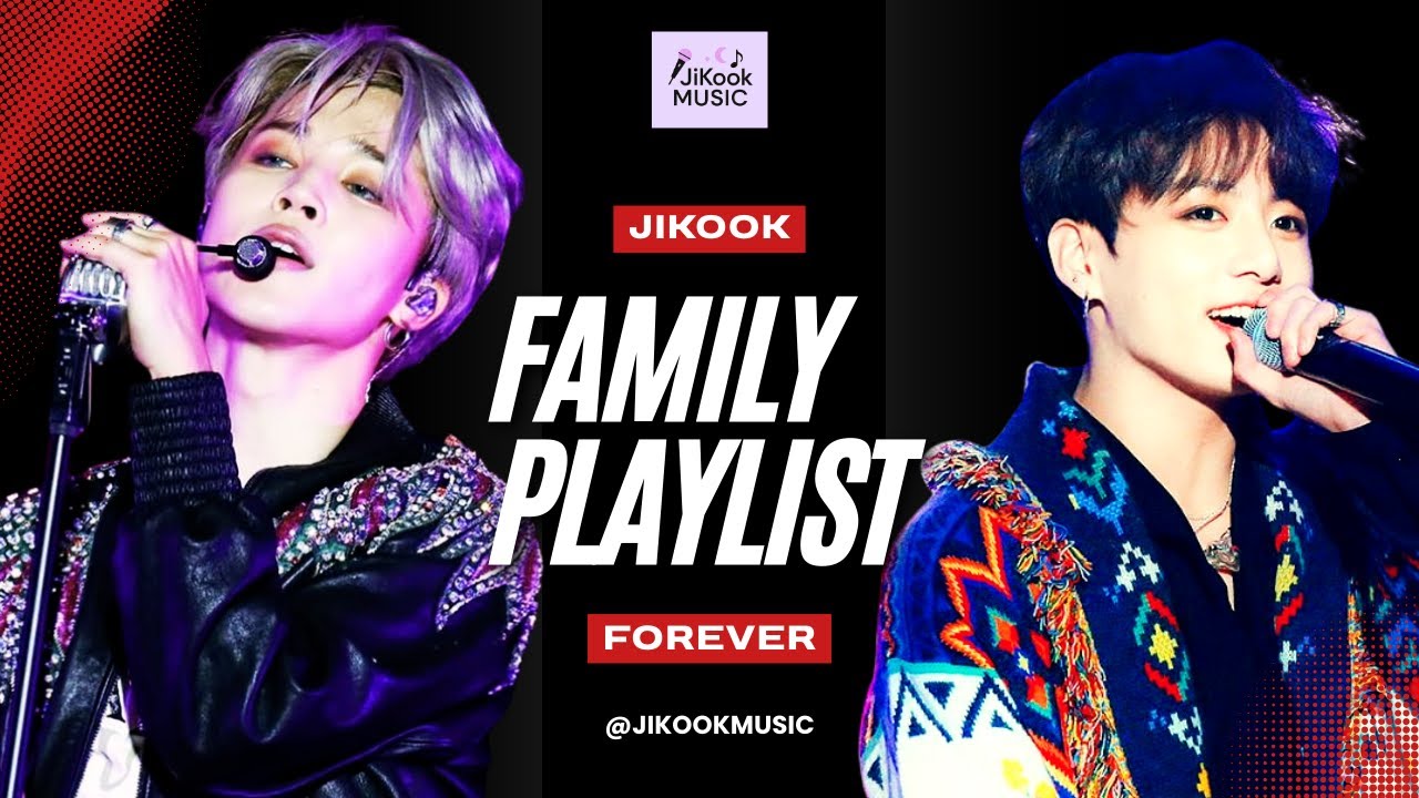 BTS JiKook - Family Playlist 가족 플레이리스트 [Jimin and Jungkook Fan-made Music]