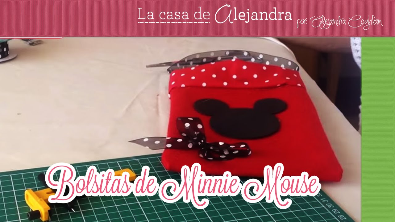 Eficiente telescopio fax Bolsitas de Minnie Mouse - YouTube