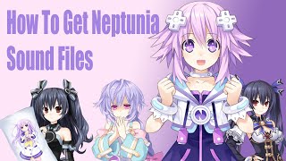 How to get Neptunia Sound Files screenshot 5