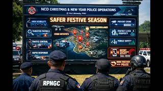 NCD Christmas and New Year Police Operations Launched.