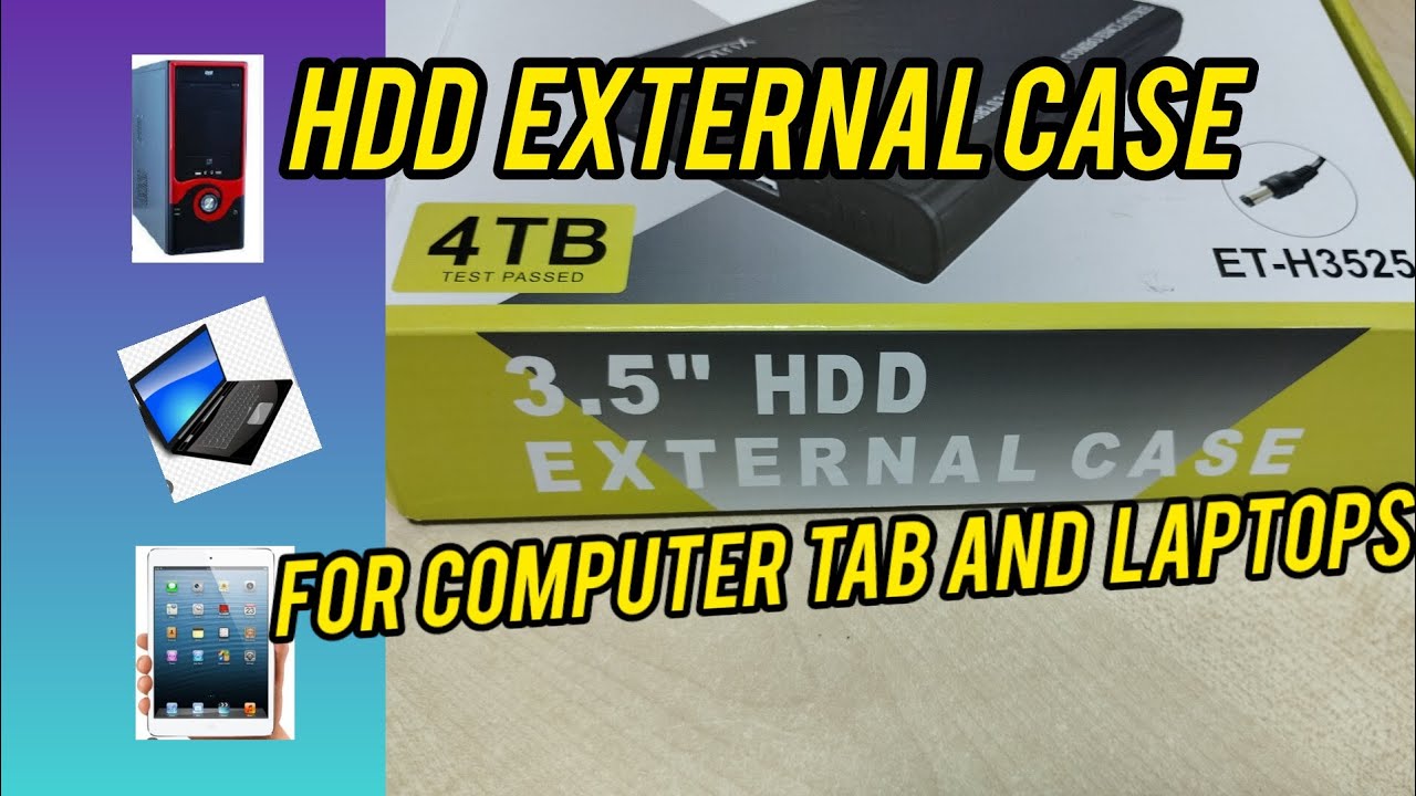 Computer and Hardware||HDD External Case For Laptops Tabs And Computers ...