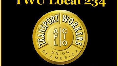 TWU Local 234 President Willie Brown 04-29-2020