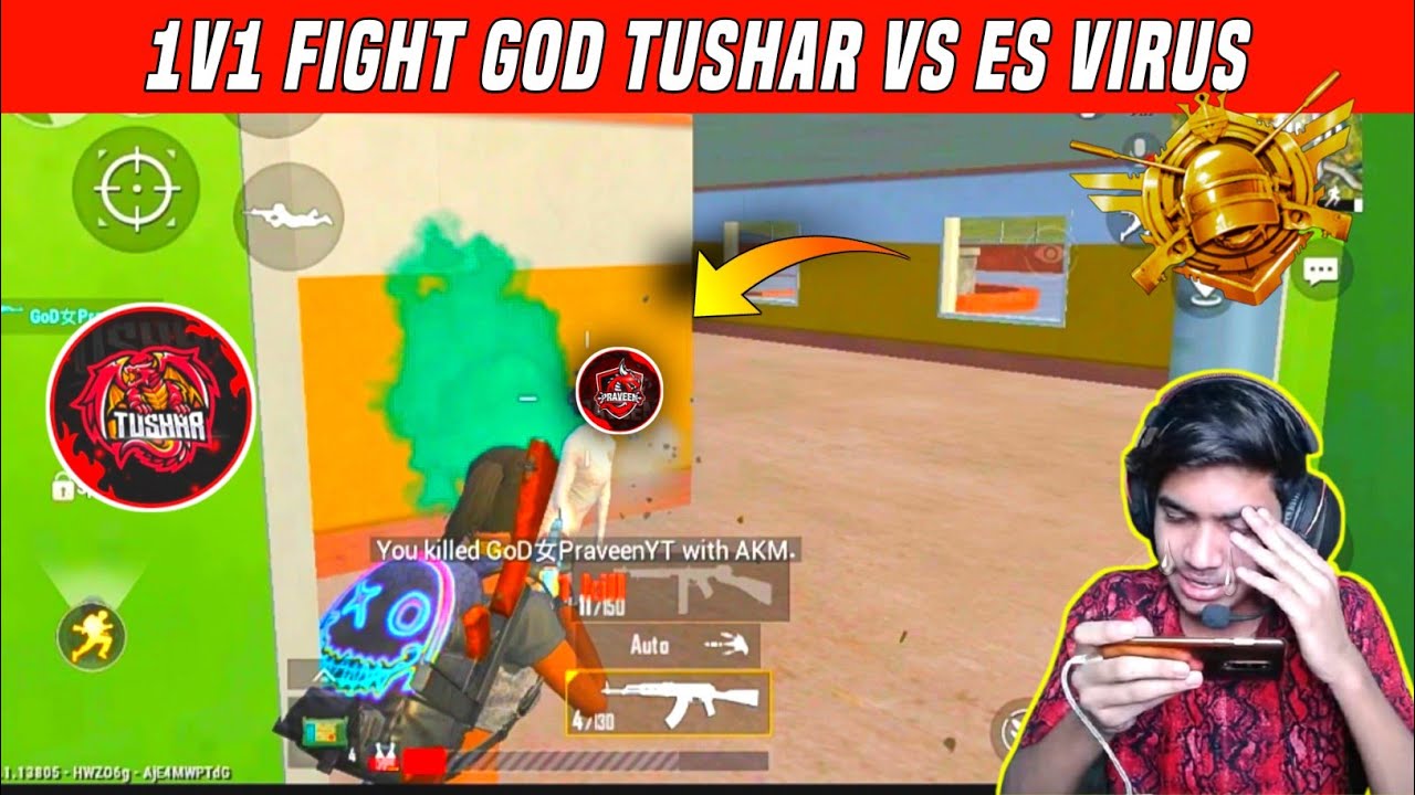 I Killed GoDPraveen YT | Pubg Mobile Lite | I Killed God Tushar OP 
