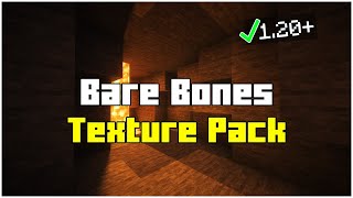 Bare Bones 1.20/1.20.4 Texture Pack Download & Install Tutorial (Trailer  Resource Pack) 