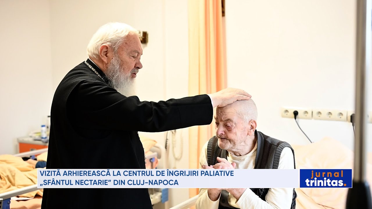 Vizită arhierească la Centrul de Îngrijiri Paliative „Sfântul Nectarie” din Cluj-Napoca