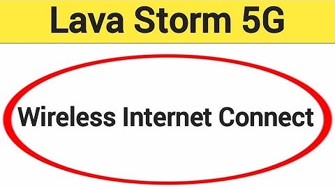 How to connect hotspot via QR code, Lava Storm 5G me wireless internet connect kaise karen