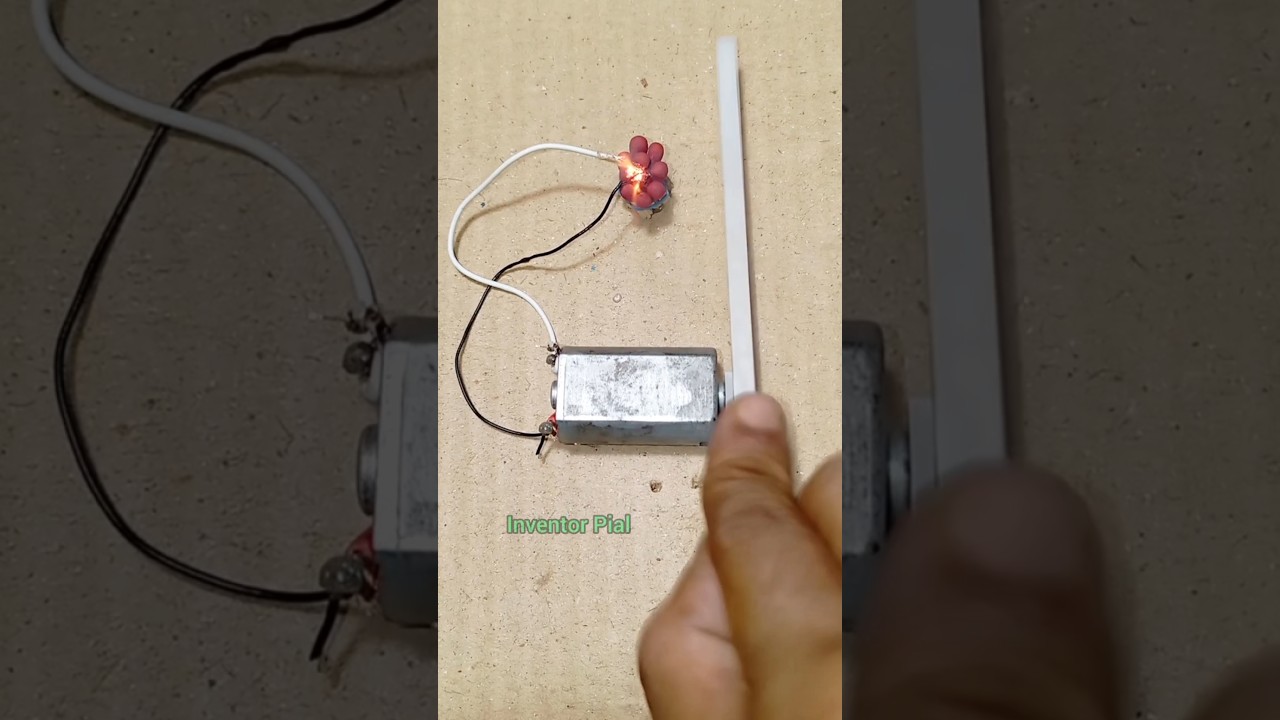 Crazy experiment with Rack and Gear • Dc motor