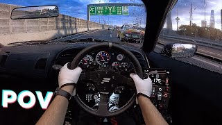 1147HP Toyota Supra MK4 Unleashed on Shutoko! | AC | Fanatec CS DD+