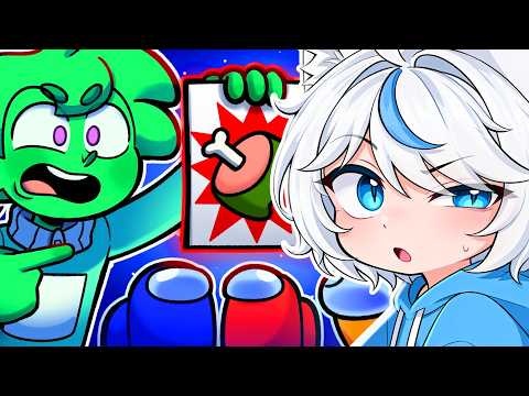 AMONG US BUT.... YOU CAN ONLY DRAW TO TALK! - FALON REACT