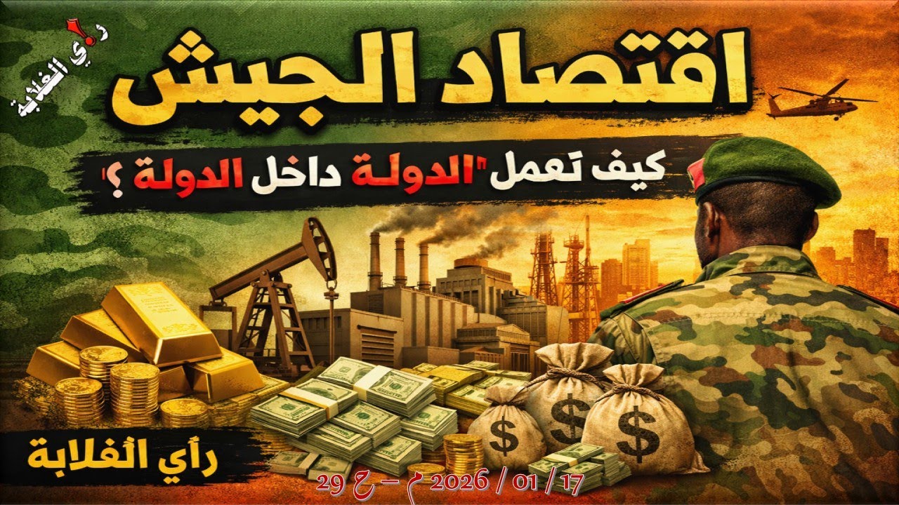 اقتصاد الجيش، كيف تعمل الدولة داخل الدولة؟ 17 / 01 / 2026 م - ح 29