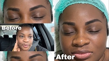 Microblading Eyebrows ! Full Process & Transformation