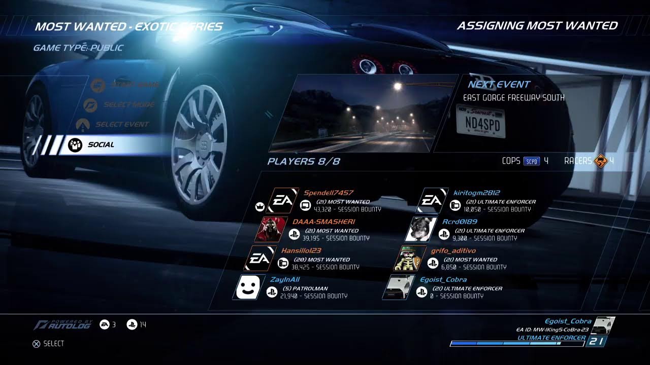 Need for speed  2026 random