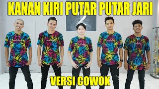 KANAN KIRI KANAN KIRI PUTER-PUTER JARI - TIK TOK DANCE VERSI COWOK - SENAM ZUMBA GOYANG VIRAL