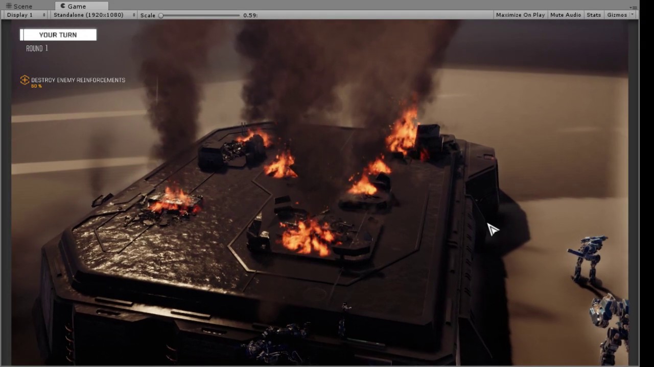 BattleTech - Exploding Buildings Test