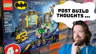 Lego 76272: The Batcave with Batman, Batgirl, and The Joker: Post Build Thoughts