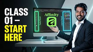 Affinity Photo Course Class 01: Complete Beginner Interface Guide (Hindi)
