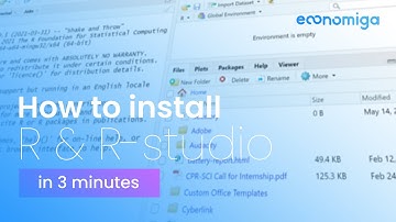 How to Install R and R-Studio in 3 minutes (Windows 10)