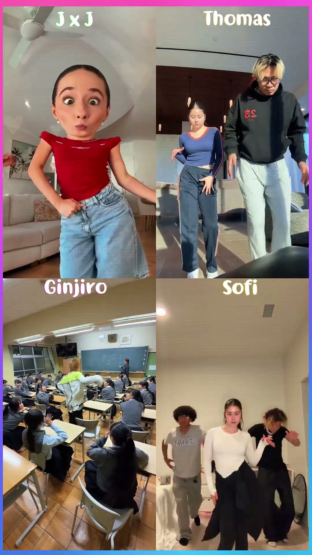 Ming Ming - Jasmin \u0026 James x Thomas x Ginjro x Sofi #shorts #dance #tiktok