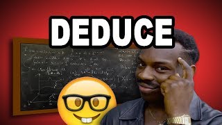 Learn English Words: DEDUCE - Meaning, Vocabulary with Pictures and Examples