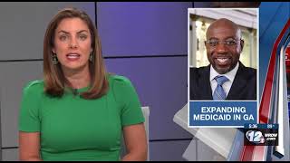WRDW 12 Augusta: Senator Warnock Urges Georgia to Expand Medicaid
