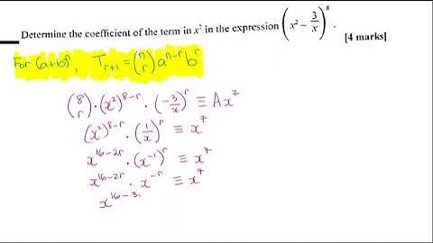 Binomial Theorem Part 2 (for my CAPE unit 2 students)