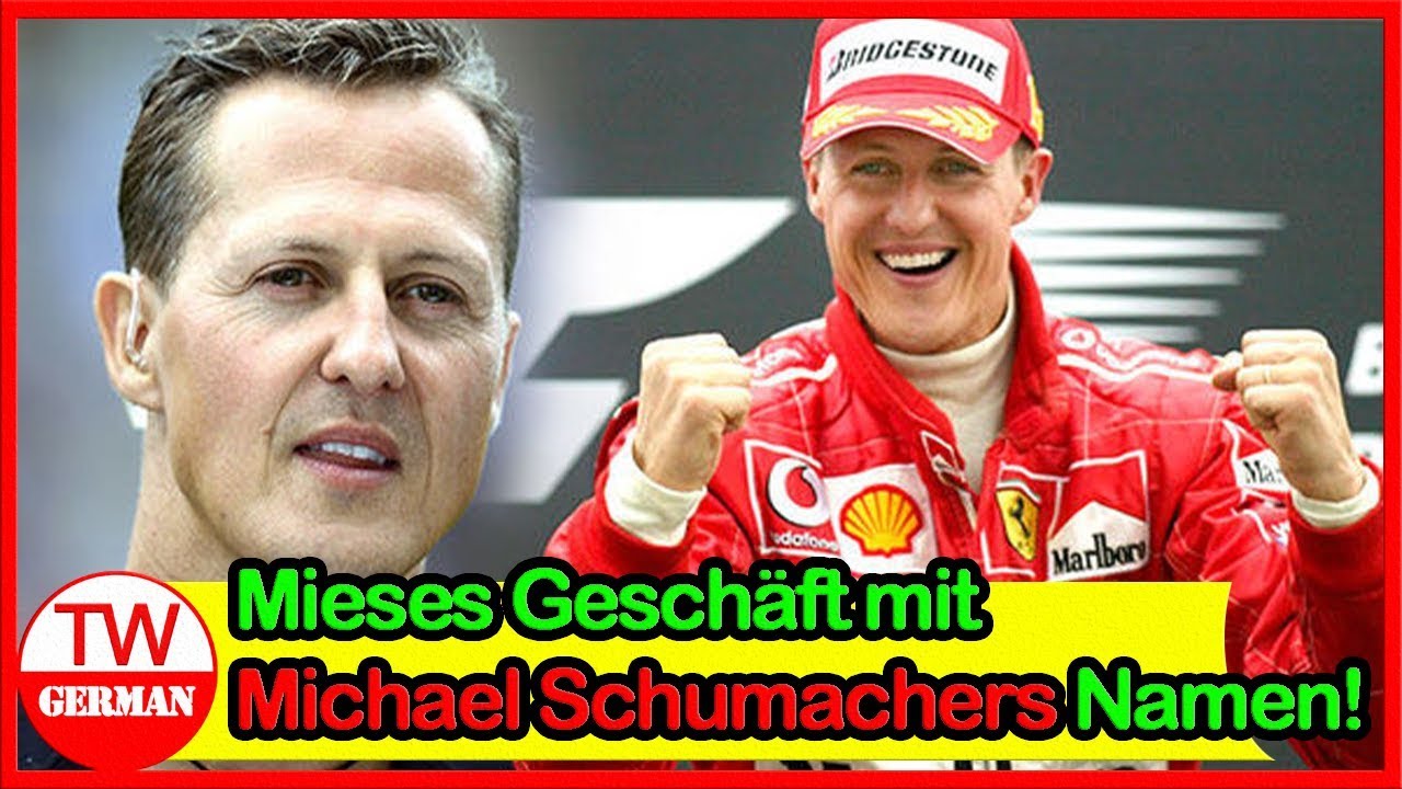 Mieses Geschäft mit Michael Schumachers Namen! Schock-Enthüllung! - YouTube