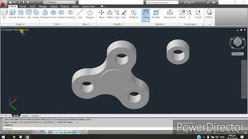 3D FIDGET SPINNER AUTOCAD by: GRACE MAY SARMIENTO