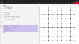 Circle of Circles in a Grid