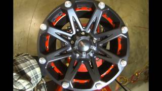 Ballistic Offroad Wheels Jester 814 Black Machined With Red Stripe