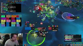 RAD Mythic Rotmire (Sporefall) - Elemental Shaman POV (Raid Lead)