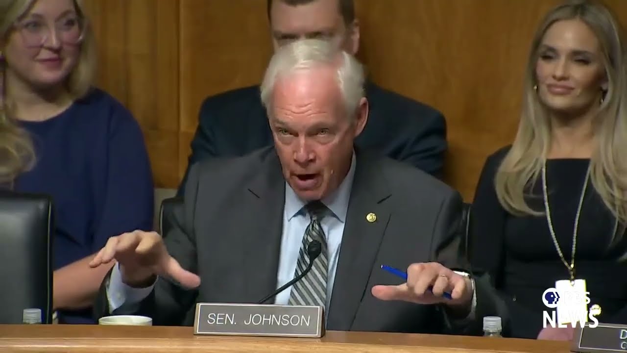 WATCH: Sen. Johnson calls for commission to probe 'who runs the deep state'
