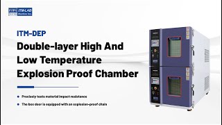 Double Layer Explosion Proof High and Low Temperature Test Chamber for Batteries