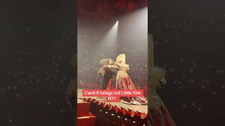 Cardi B brings out #littlekim #cardib #cardibtour