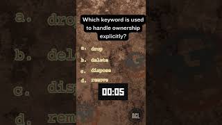 Rust Riddle: Which keyword is used to handle ownership explicit...