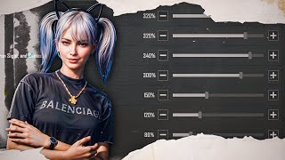 BGMI 4.3 💥 UPDATE SENSITIVITY CODE | BGMI BEST SENSITIVITY SETTINGS | BGMI ZERO RECOIL SENSITIVITY