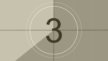 Old movie countdown sound effect