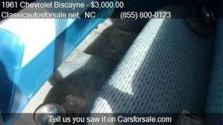 1961 Chevrolet Biscayne  - for sale in , NC 27603 #VNclassics