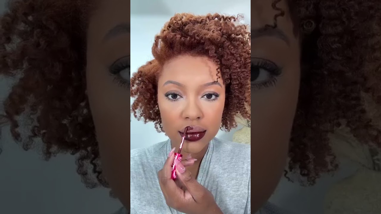 Lime Crime: Everyday matte lip using Velvetines Liquid Lipstick 